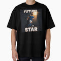 Future Star Young Football Player Under T-Shirt - Graphic Print Unisex - T-Shirt, Sweatshirt, Hoodie