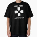 Game mode activated text based design and icon gifts - Adult & Kids T-Shirts, Sweatshirts & Hoodies apparel design preview 1