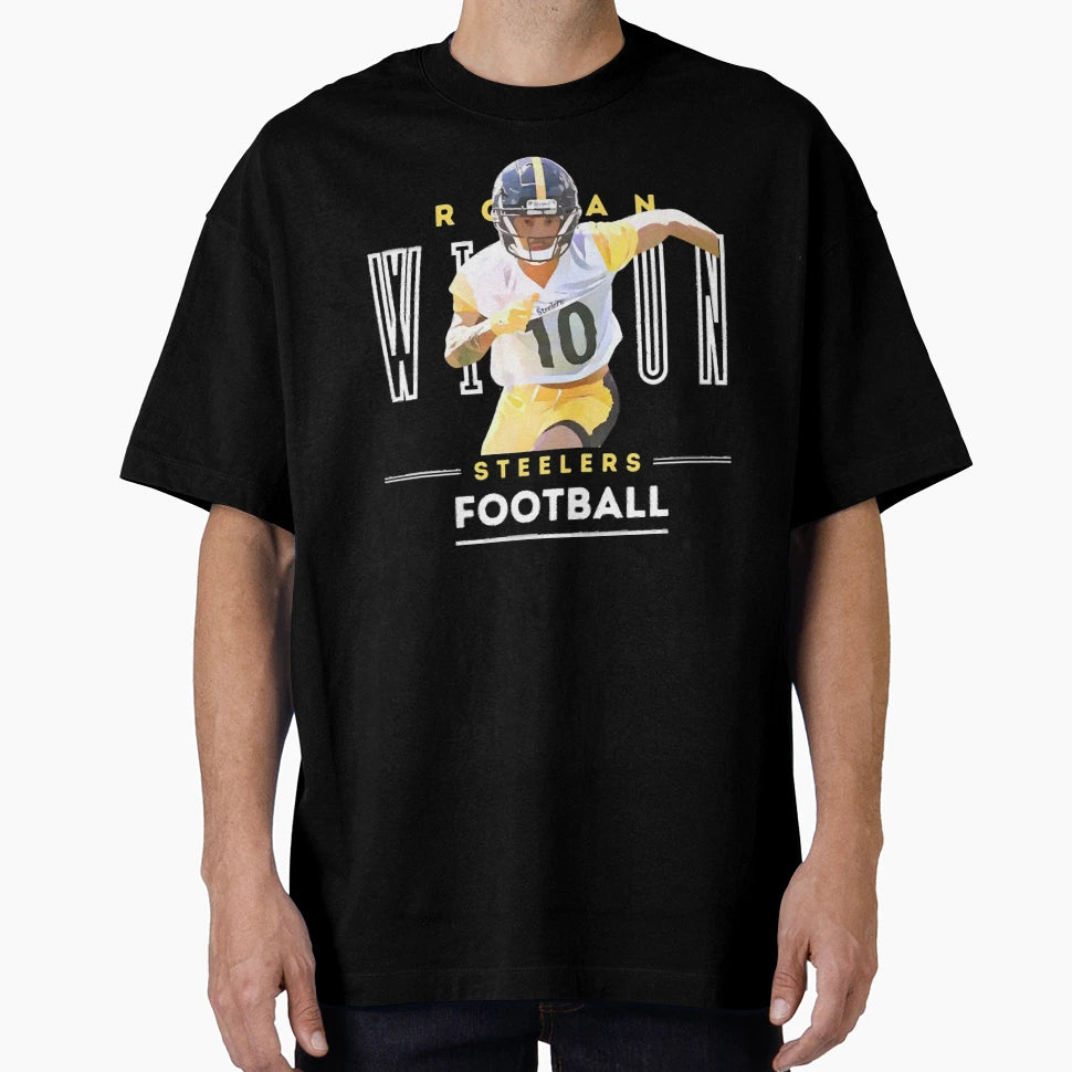 Roman Wilson Steelers T-Shirt - Casual Everyday Wear Men Women - T-Shirt, Sweatshirt, Hoodie