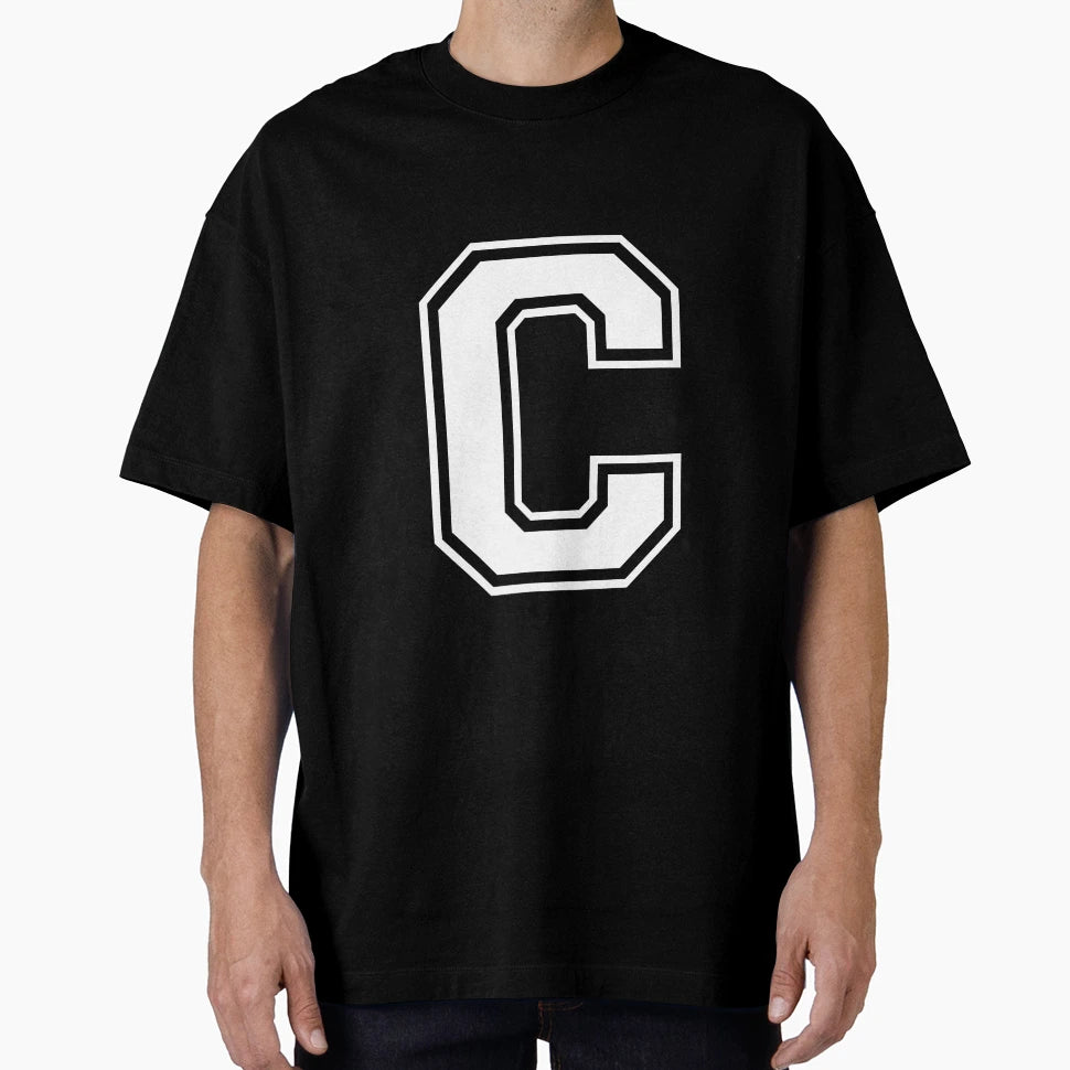 Letter C T-Shirt - Aesthetic Graphic for Adults - T-Shirt, Sweatshirt, Hoodie