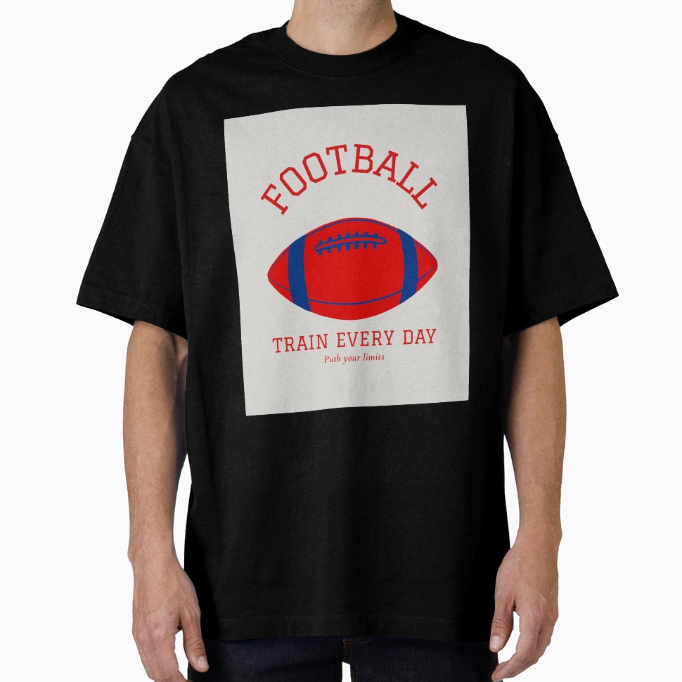 Motivational Football Lovers T-Shirt - Aesthetic Graphic for Adults - T-Shirt, Sweatshirt, Hoodie