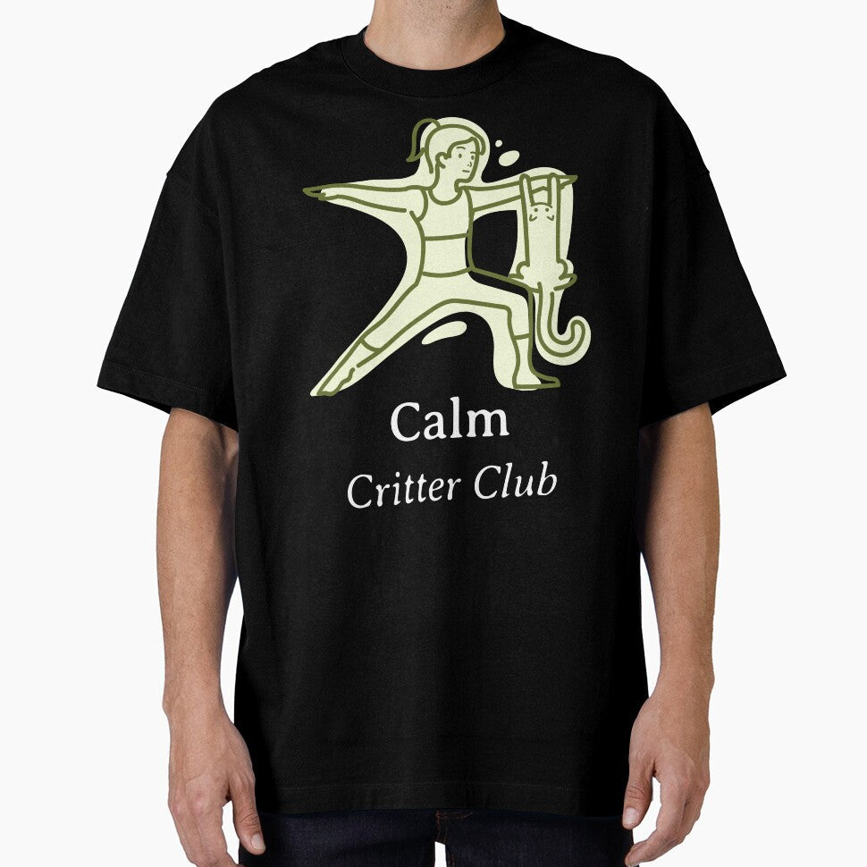 Calm Critter Club by SarcasticTeez - Adult & Kids T-Shirts, Sweatshirts & Hoodies apparel design preview 1
