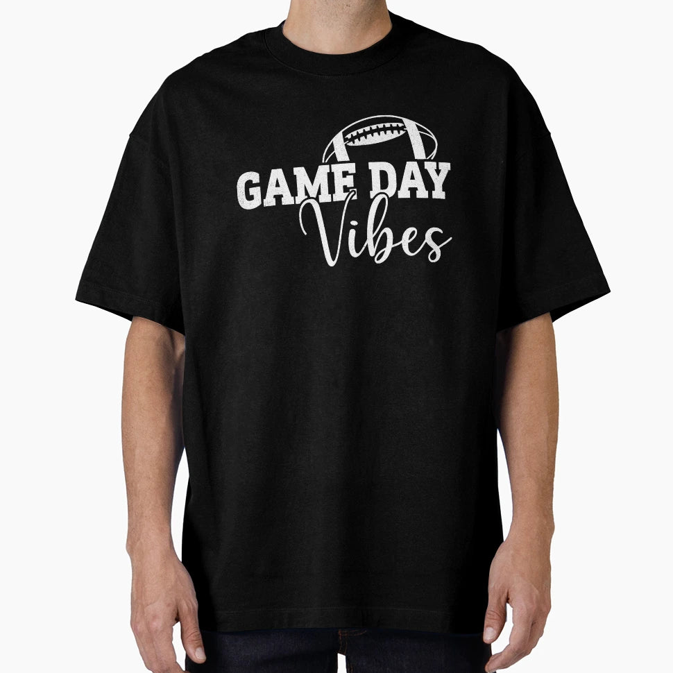 Football Game Day Vibes T-Shirt - Trendy Graphic Men Women - T-Shirt, Sweatshirt, Hoodie