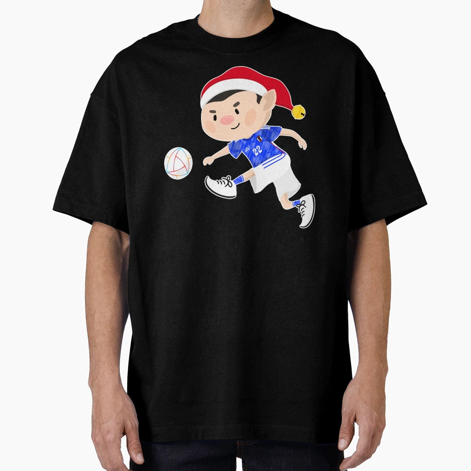 Japan World Cup Elf T-Shirt - Unique Graphic Men Women - T-Shirt, Sweatshirt, Hoodie