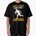 Just Who Loves Football American Football T-Shirt - Unique Graphic Unisex - T-Shirt, Sweatshirt, Hoodie