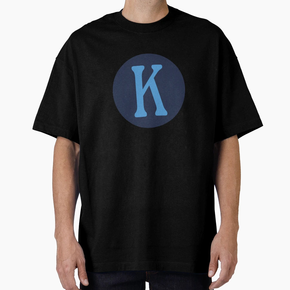 Letter K Monogram T-Shirt - Graphic Print for Adults - T-Shirt, Sweatshirt, Hoodie