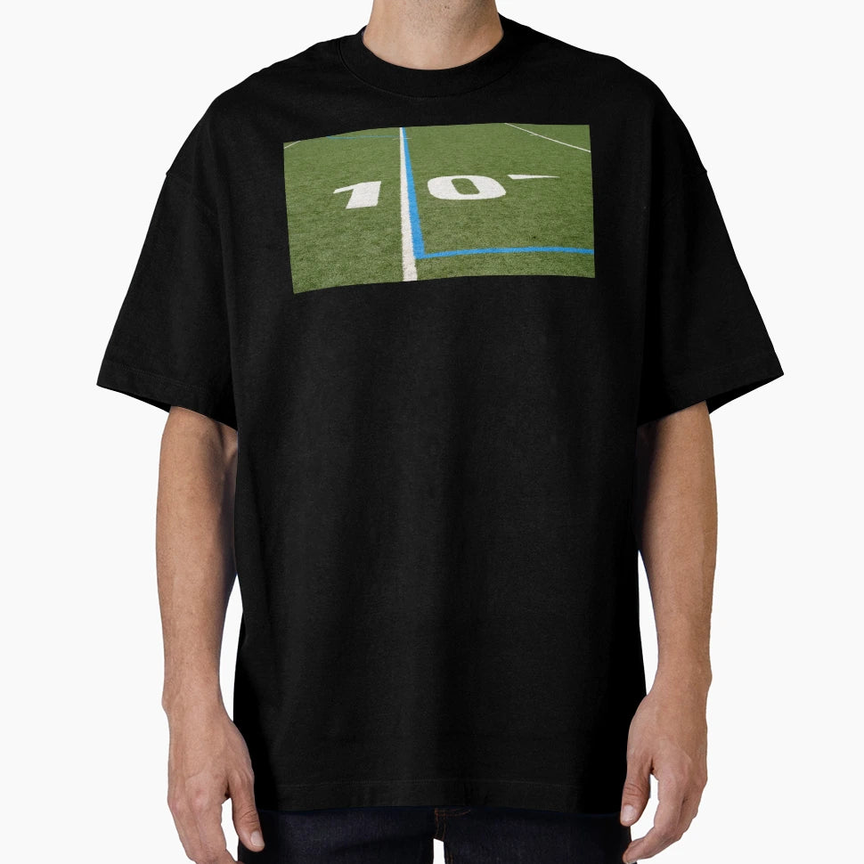Football Field Ten T-Shirt - Unique Graphic Unisex - T-Shirt, Sweatshirt, Hoodie