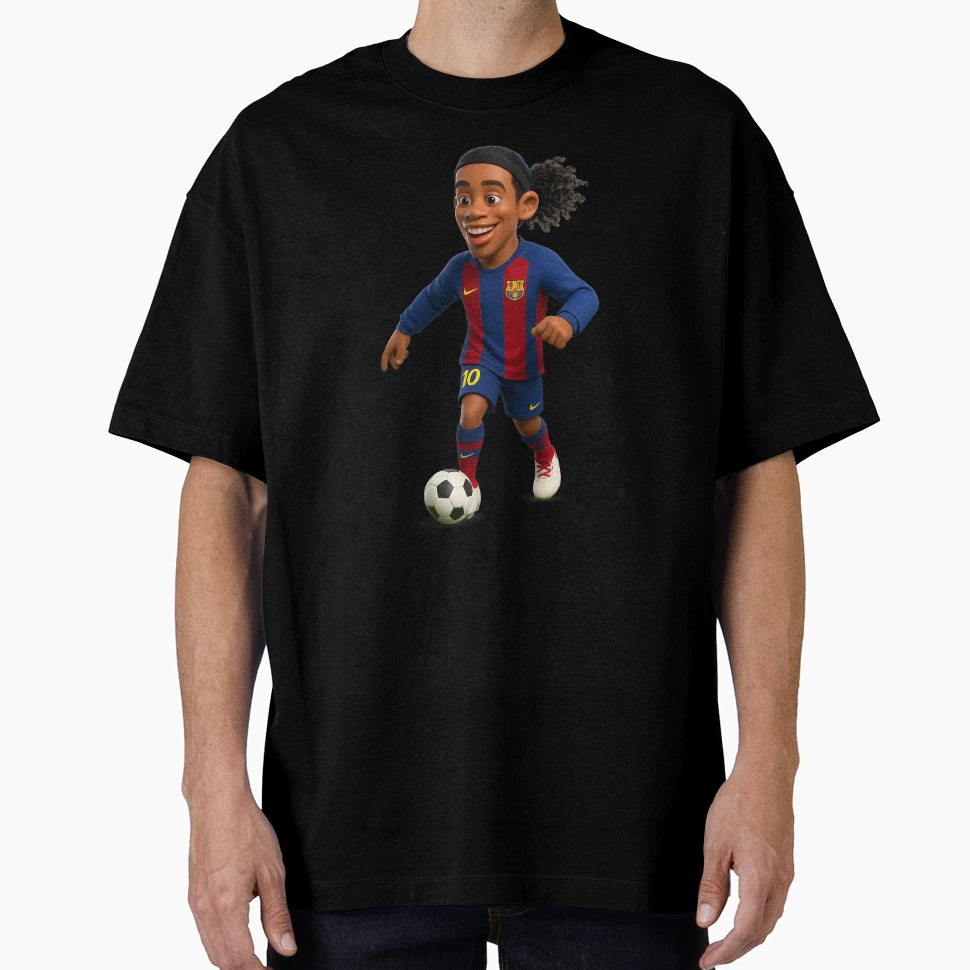 Ronaldinho T-Shirt - Novelty Apparel for Adults - T-Shirt, Sweatshirt, Hoodie