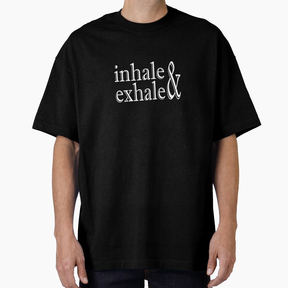 Kopie von inhale exhale breathe yoga by LioPart - Adult & Kids T-Shirts, Sweatshirts & Hoodies apparel design preview 1