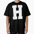 Alphabet White H Sports Letter H T-Shirt - Unique Graphic Men Women - T-Shirt, Sweatshirt, Hoodie