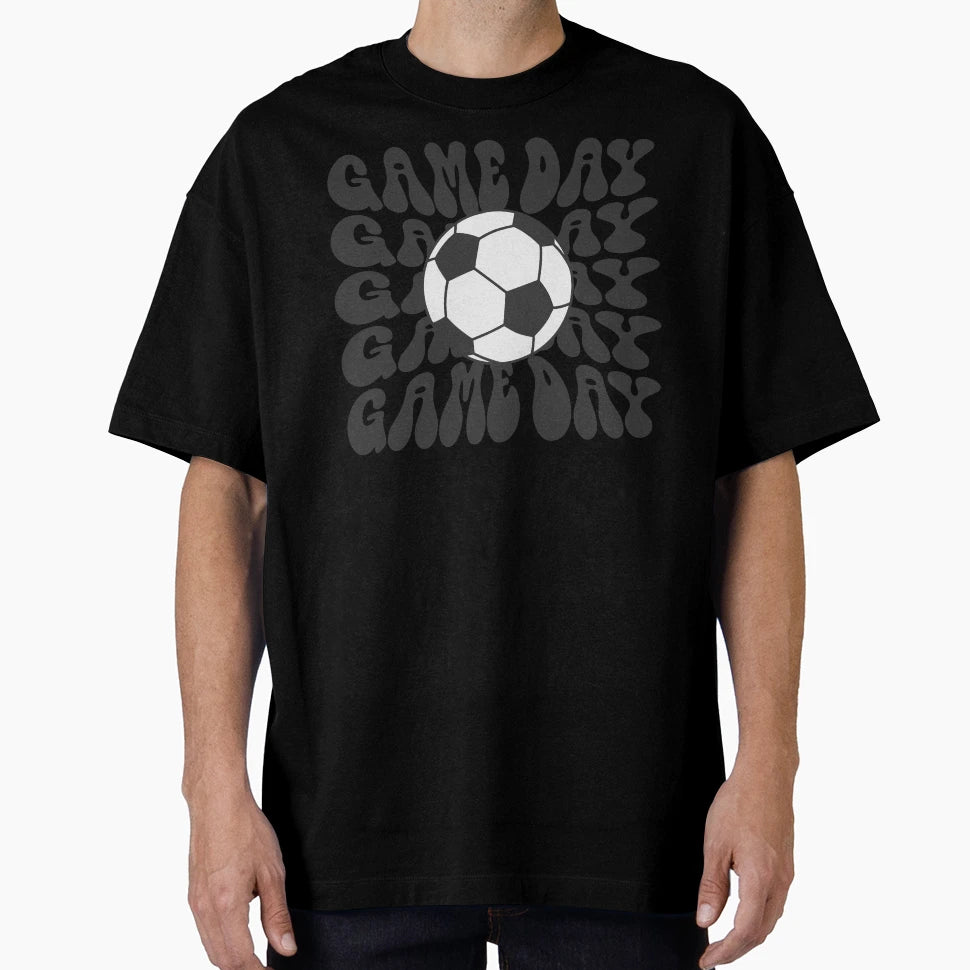 Game Day Soccer T-Shirt - Minimalist Print Men Women - T-Shirt, Sweatshirt, Hoodie