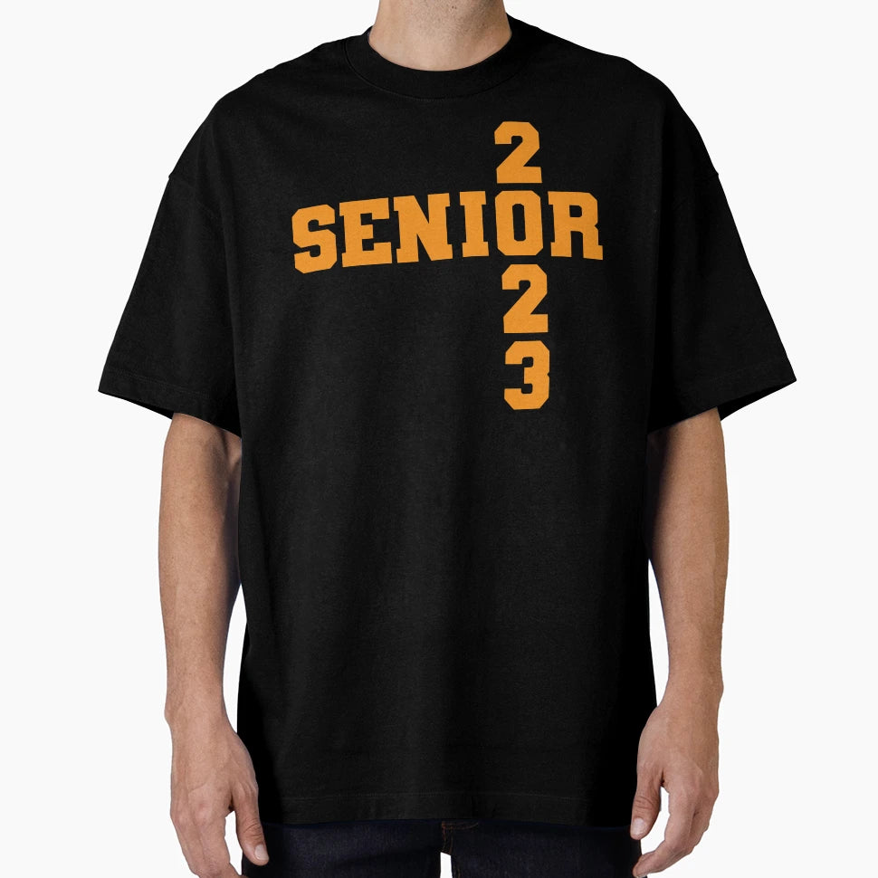 Seniors Class 2023 Yellow Graduation T-Shirt - Streetwear Style Men Women - T-Shirt, Sweatshirt, Hoodie