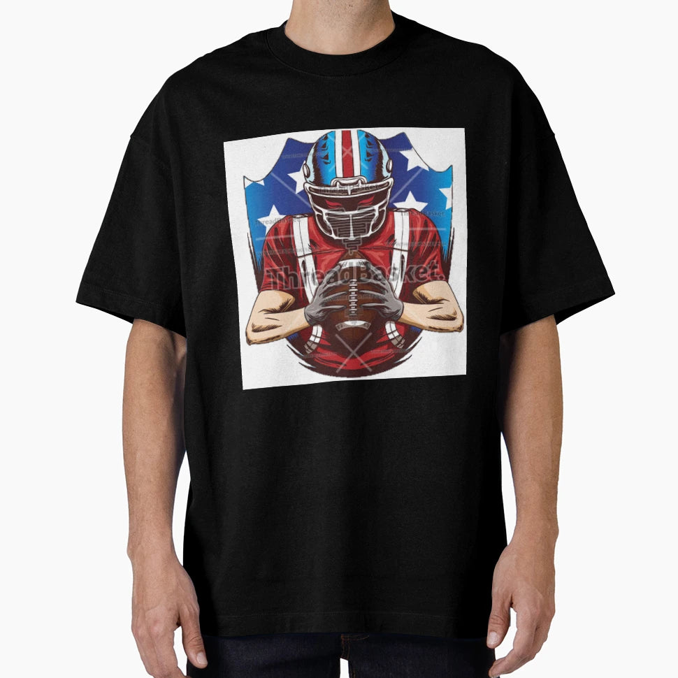 American Football T-Shirt - Aesthetic Graphic for Adults - T-Shirt, Sweatshirt, Hoodie