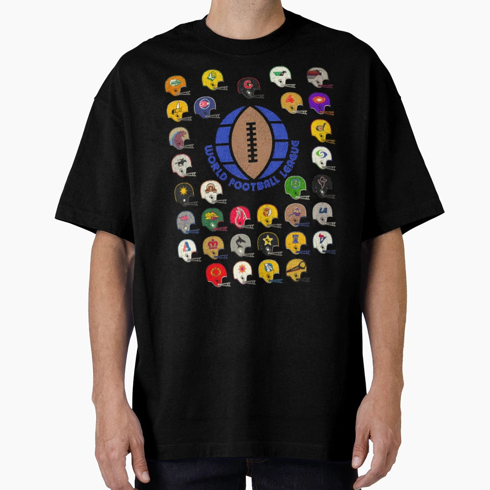 World Football League Defunct Team T-Shirt - Minimalist Print for Adults - T-Shirt, Sweatshirt, Hoodie