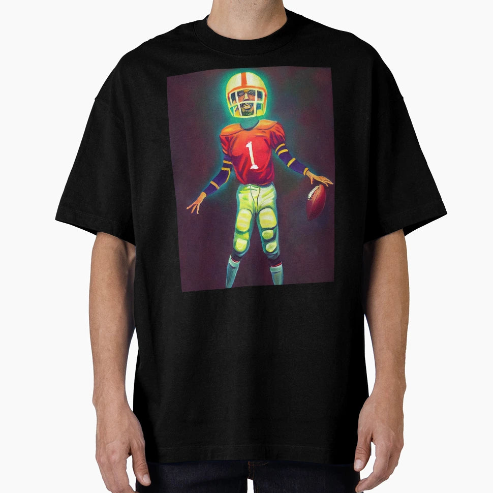 Football Player Hall T-Shirt - Novelty Apparel Men Women - T-Shirt, Sweatshirt, Hoodie