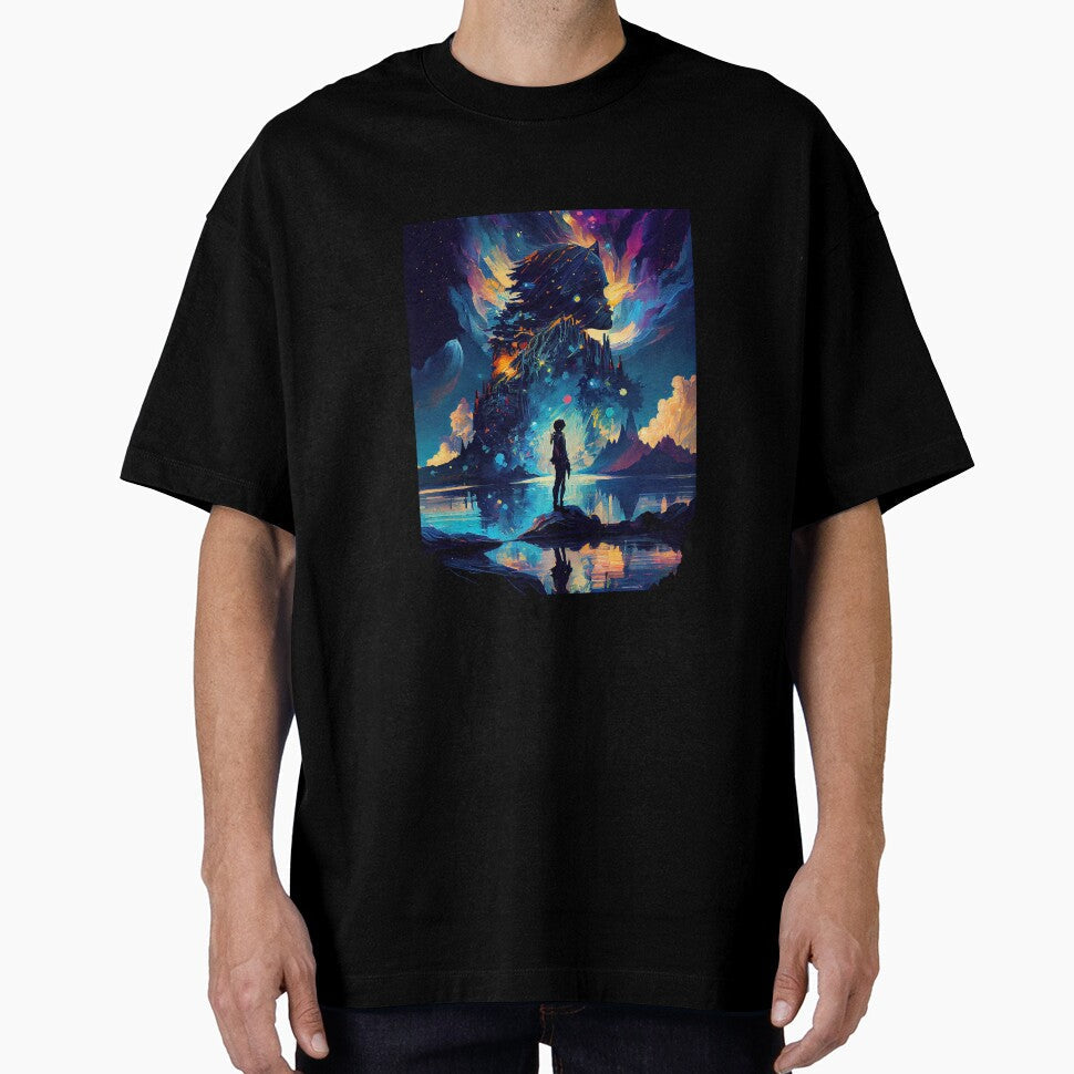 Duality Reflected A Self Reflective interpretation of - Adult & Kids T-Shirts, Sweatshirts & Hoodies apparel design preview 1