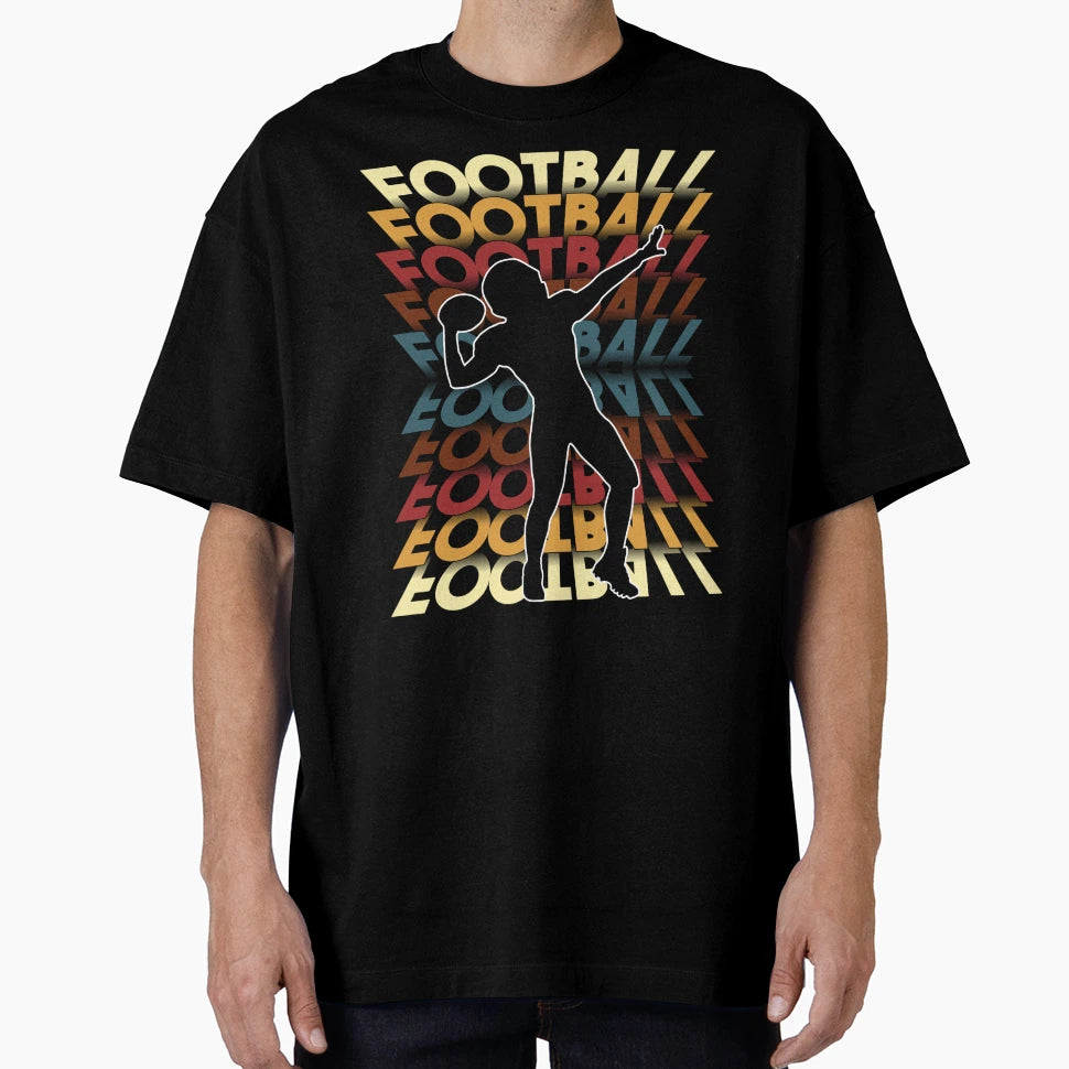 Football Season Fan Fall Colors T-Shirt - Unique Graphic for Adults - T-Shirt, Sweatshirt, Hoodie