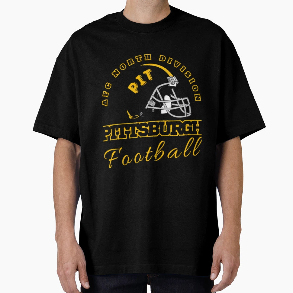 Pittsburgh Football T-Shirt - Aesthetic Graphic for Adults - T-Shirt, Sweatshirt, Hoodie