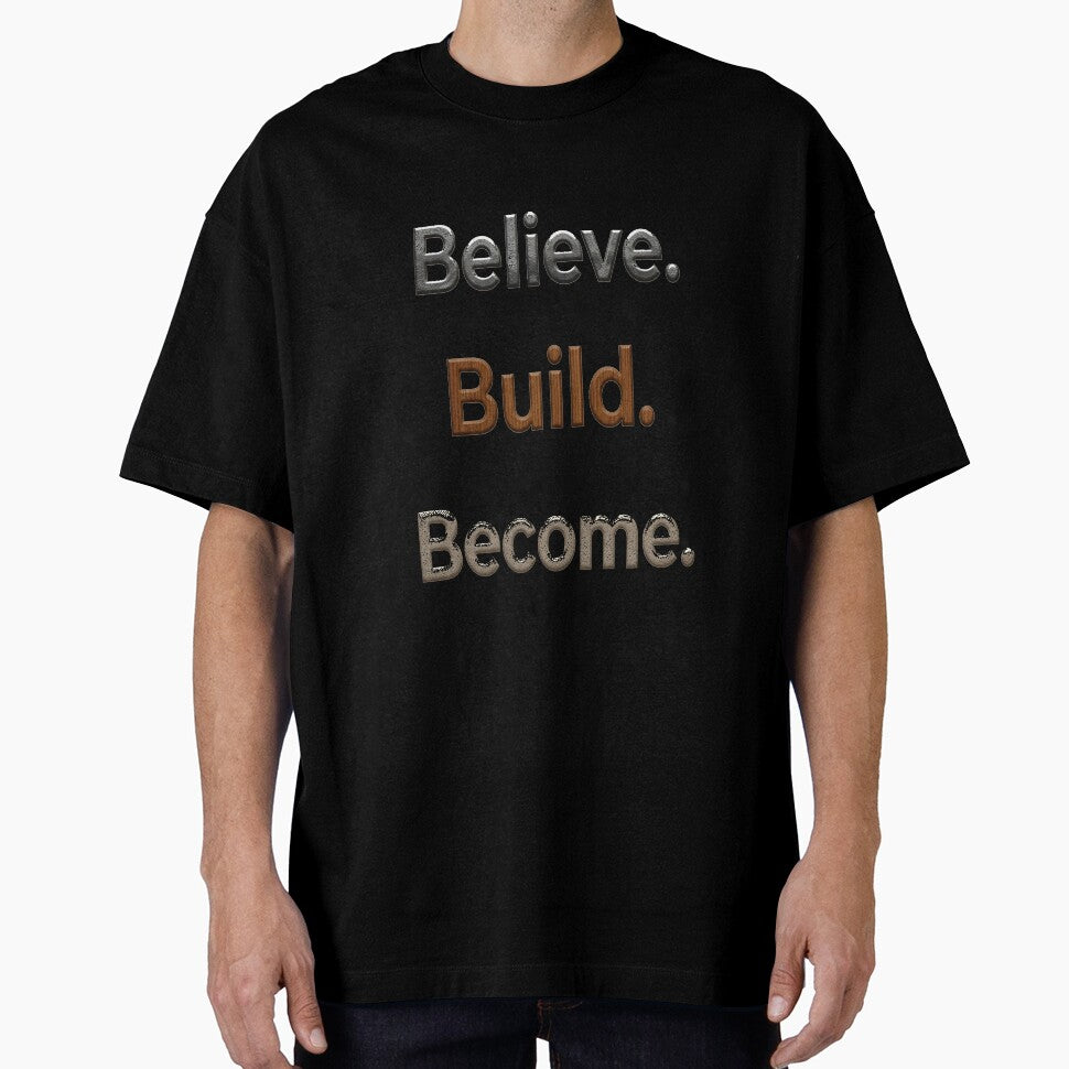 Textured Triple Motivation Stack by jackbermess - Adult & Kids T-Shirts, Sweatshirts & Hoodies apparel design preview 1