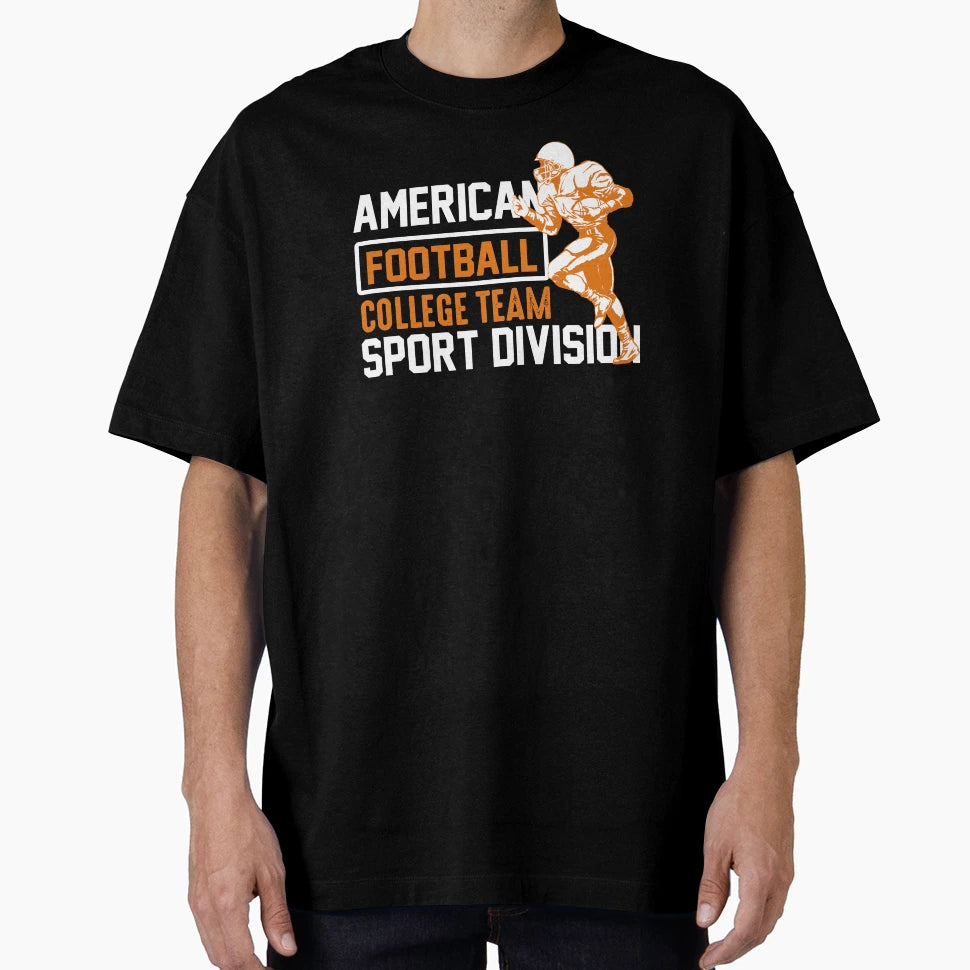 American Football College Team Sport T-Shirt - Trendy Graphic Men Women - T-Shirt, Sweatshirt, Hoodie