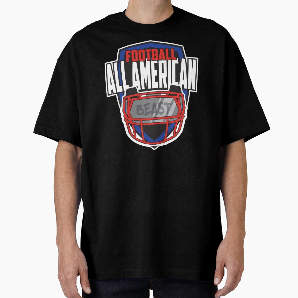 All American Football T-Shirt - Fun Novelty Design Men Women - T-Shirt, Sweatshirt, Hoodie