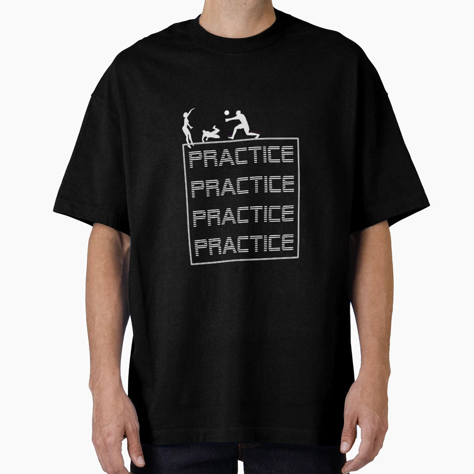 Volleyball Practice T-Shirt - Custom Art Print Unisex - T-Shirt, Sweatshirt, Hoodie