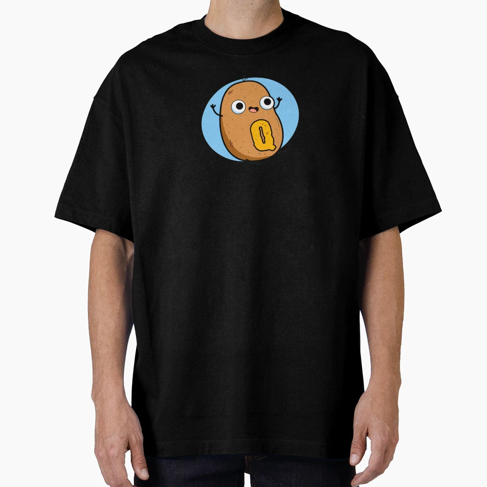 Monogram Q Spudtacular T-Shirt - Aesthetic Graphic for Adults - T-Shirt, Sweatshirt, Hoodie