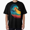 Surfing the edge by randynash - Adult & Kids T-Shirts, Sweatshirts & Hoodies apparel design preview 1