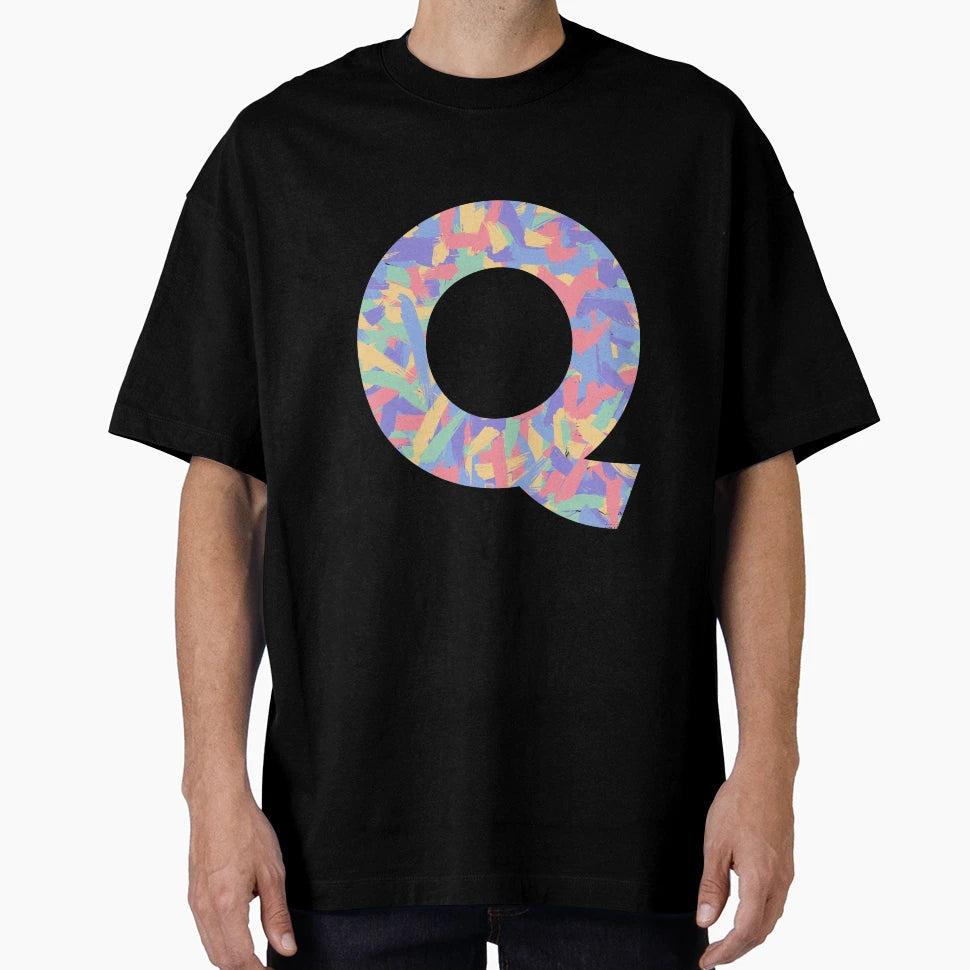 Letter Q T-Shirt - Custom Art Print for Adults - T-Shirt, Sweatshirt, Hoodie