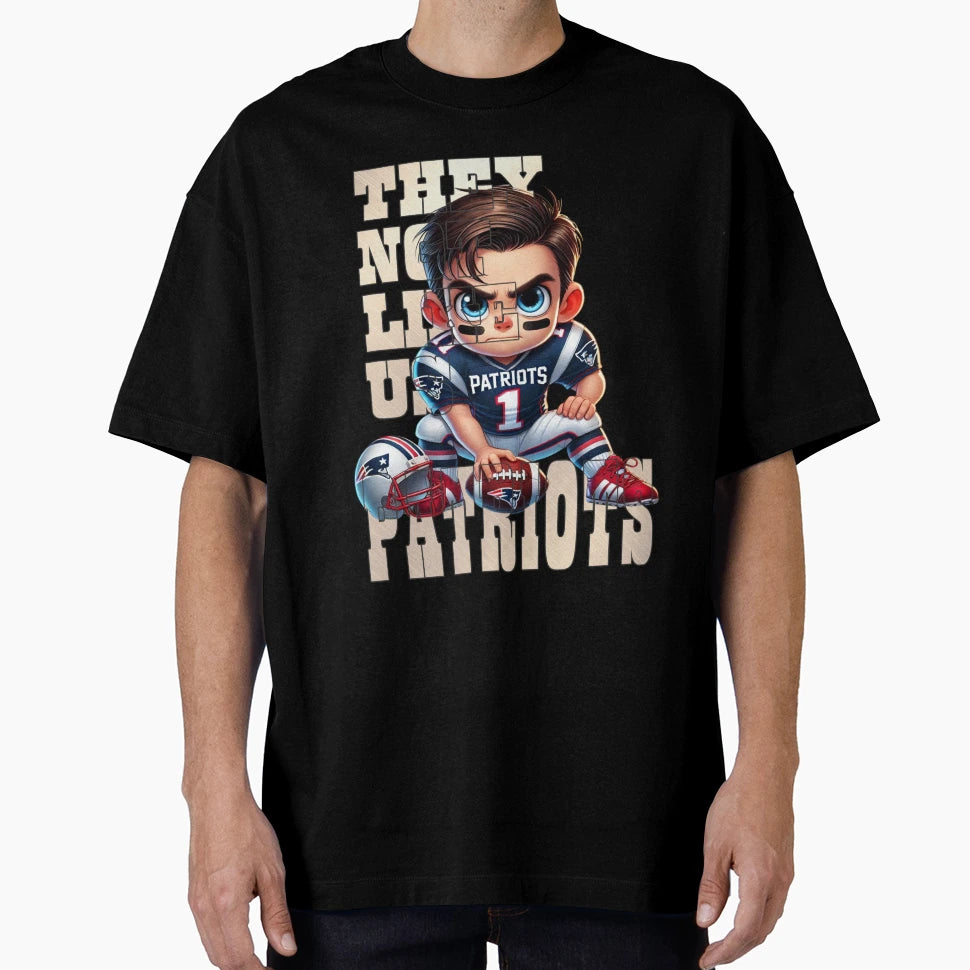 New England Patriots They Not Like Us T-Shirt - Trendy Graphic for Adults - T-Shirt, Sweatshirt, Hoodie