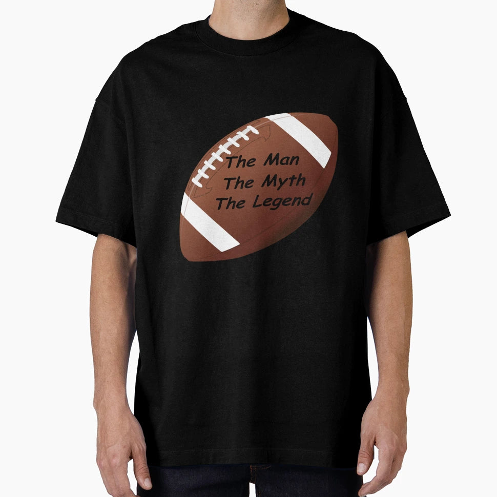 Football Coach Myth Legend T-Shirt - Custom Art Print Unisex - T-Shirt, Sweatshirt, Hoodie