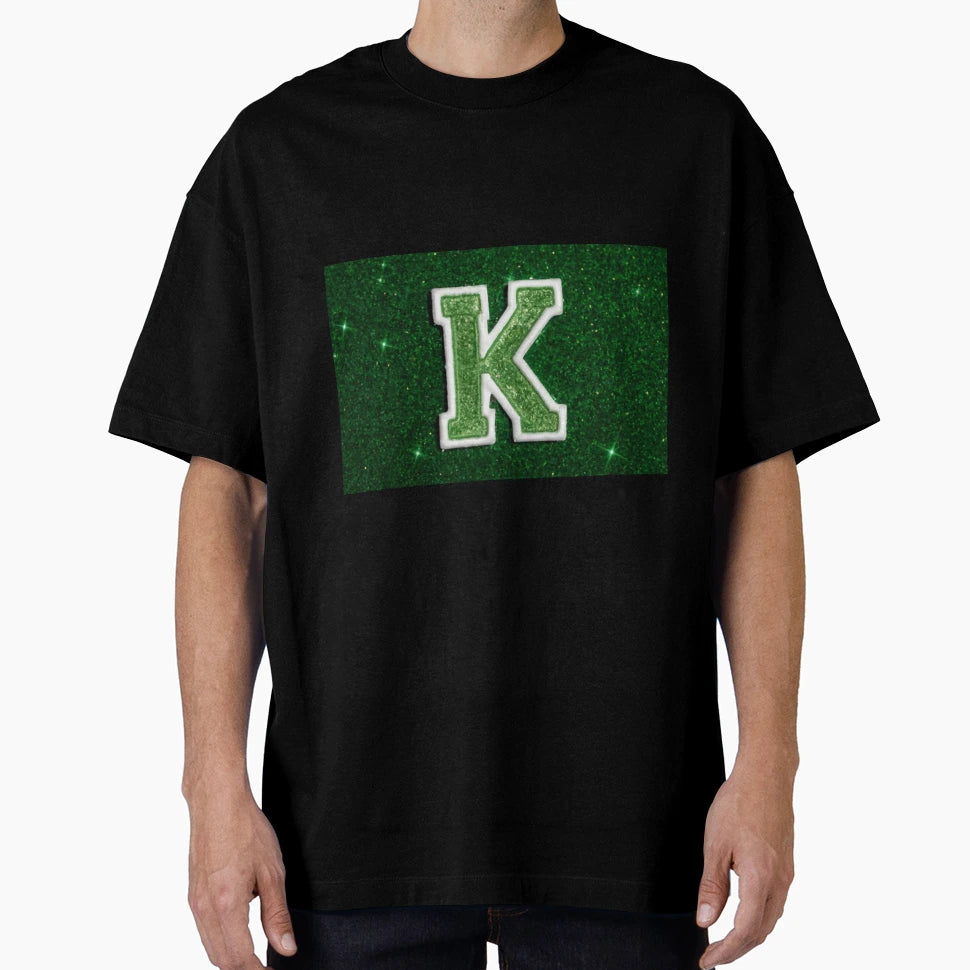 Light Green Letter K Patch Scl Hoodie - Novelty Apparel Men Women - T-Shirt, Sweatshirt, Hoodie