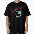 Fitness Exercise is My Therapy by whyitsme - Adult & Kids T-Shirts, Sweatshirts & Hoodies apparel design preview 1