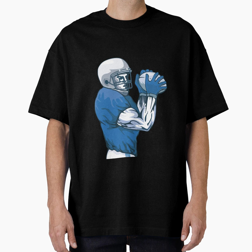 Football Player T-Shirt - Novelty Apparel for Adults - T-Shirt, Sweatshirt, Hoodie