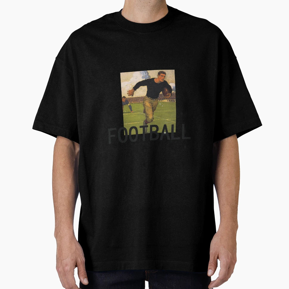 Football Old School T-Shirt - Graphic Print for Adults - T-Shirt, Sweatshirt, Hoodie
