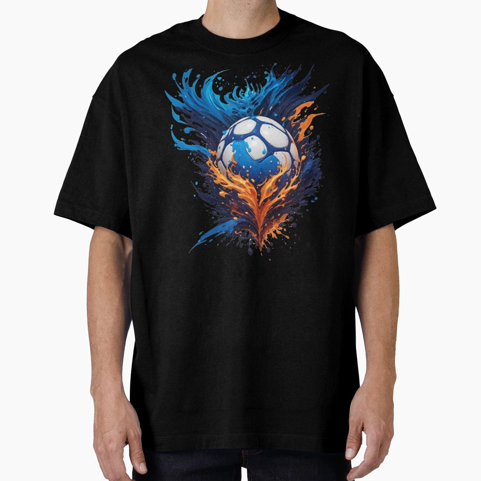 Soccer Ball T-Shirt - Graphic Print Unisex - T-Shirt, Sweatshirt, Hoodie