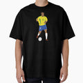Ronaldinho Brasil T-Shirt - Aesthetic Graphic Men Women - T-Shirt, Sweatshirt, Hoodie