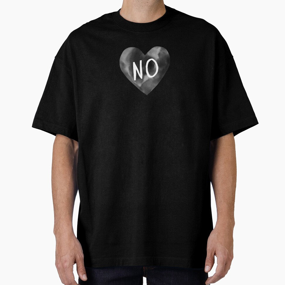No Heart Sassy Monochrome Statement by AnnaVikhrArt - Adult & Kids T-Shirts, Sweatshirts & Hoodies apparel design preview 1