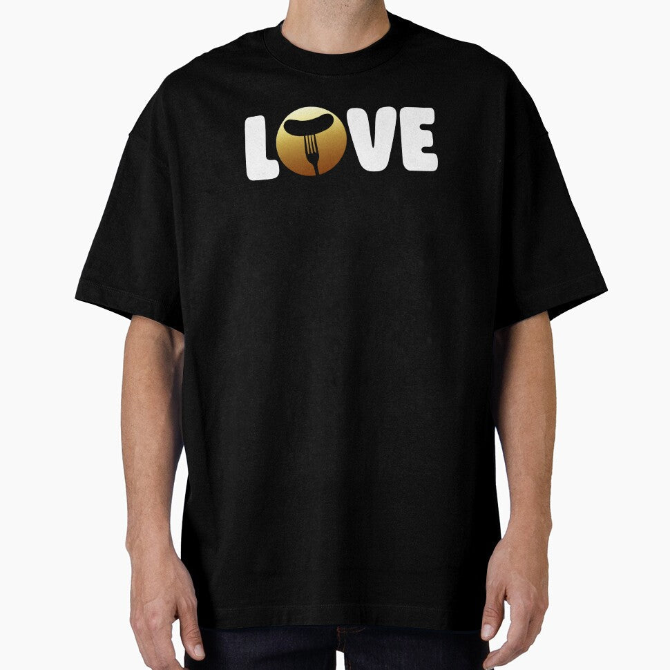 Love Sausage by Bendthetrend - Adult & Kids T-Shirts, Sweatshirts & Hoodies apparel design preview 1