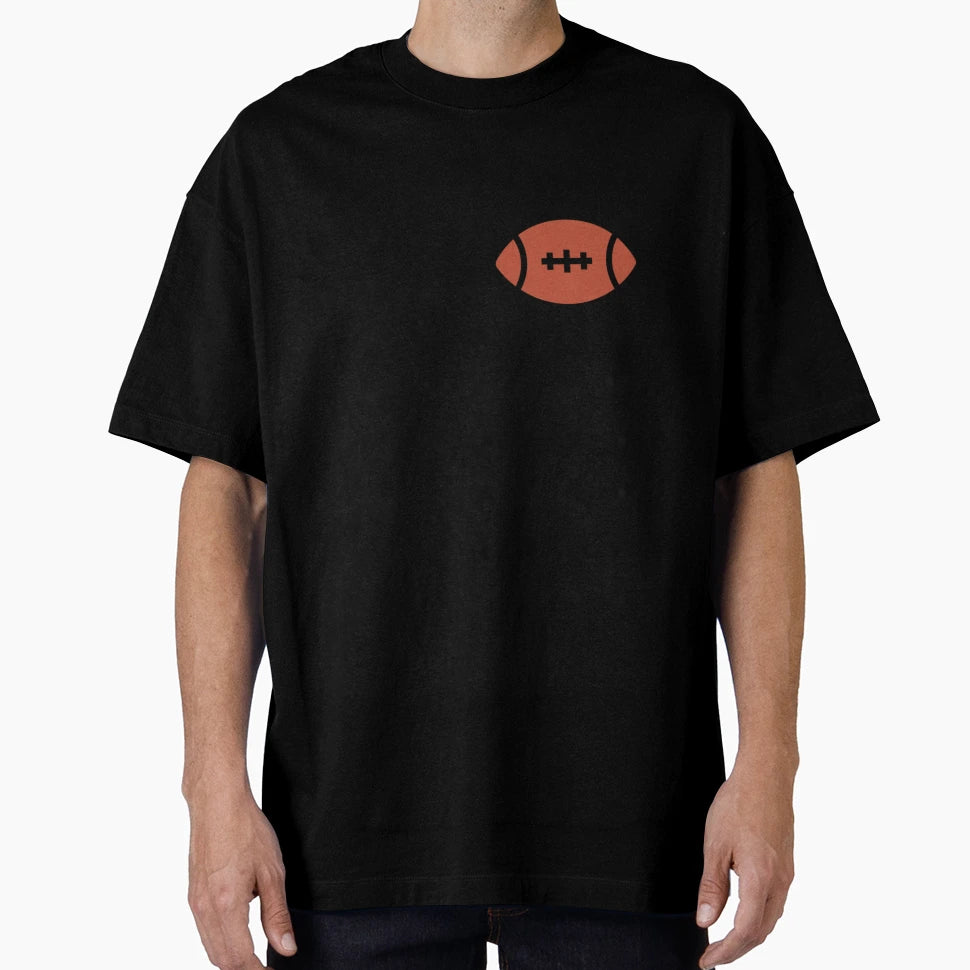 Love Football T-Shirt - Graphic Print Men Women - T-Shirt, Sweatshirt, Hoodie