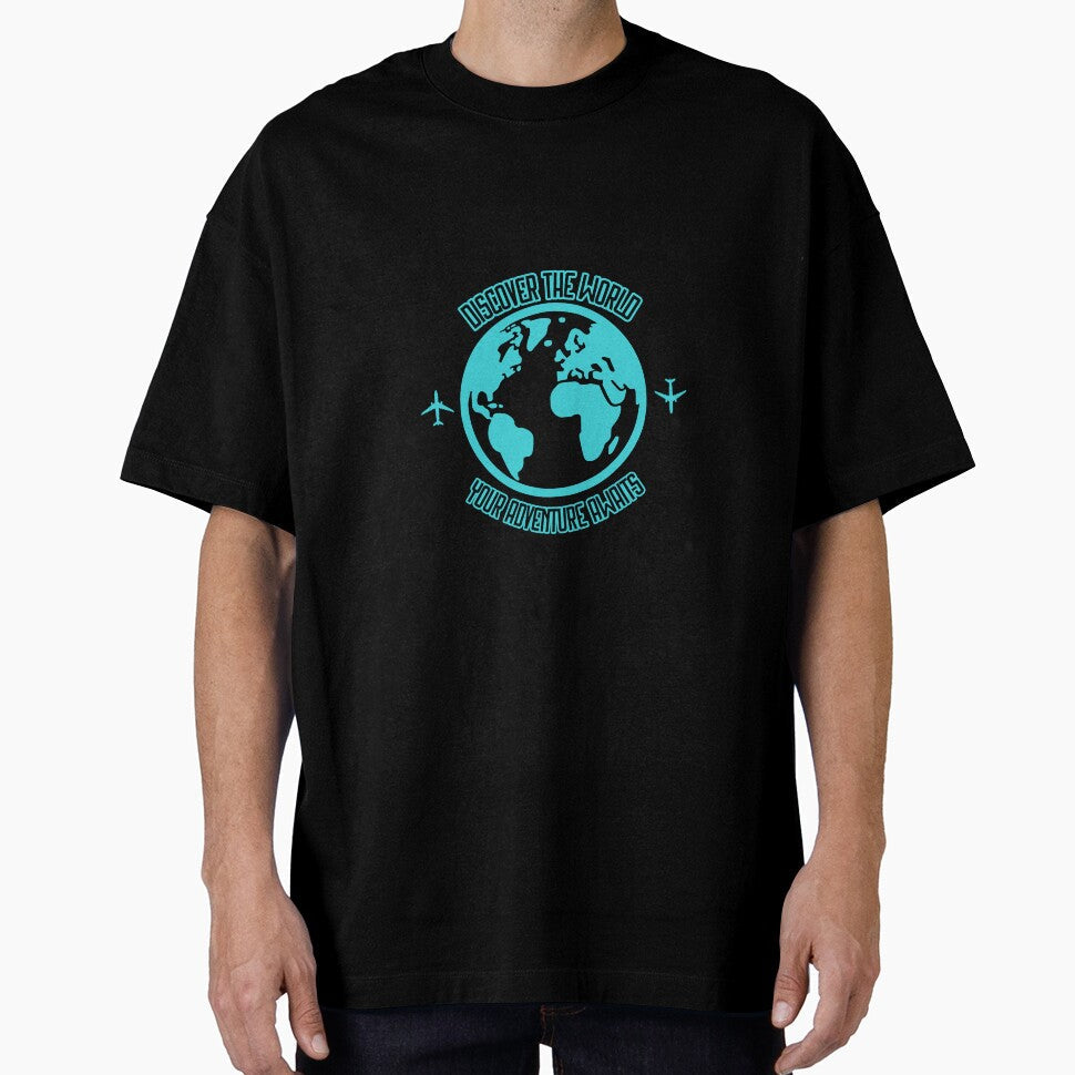 Discover The World by Saim776 - Adult & Kids T-Shirts, Sweatshirts & Hoodies apparel design preview 1