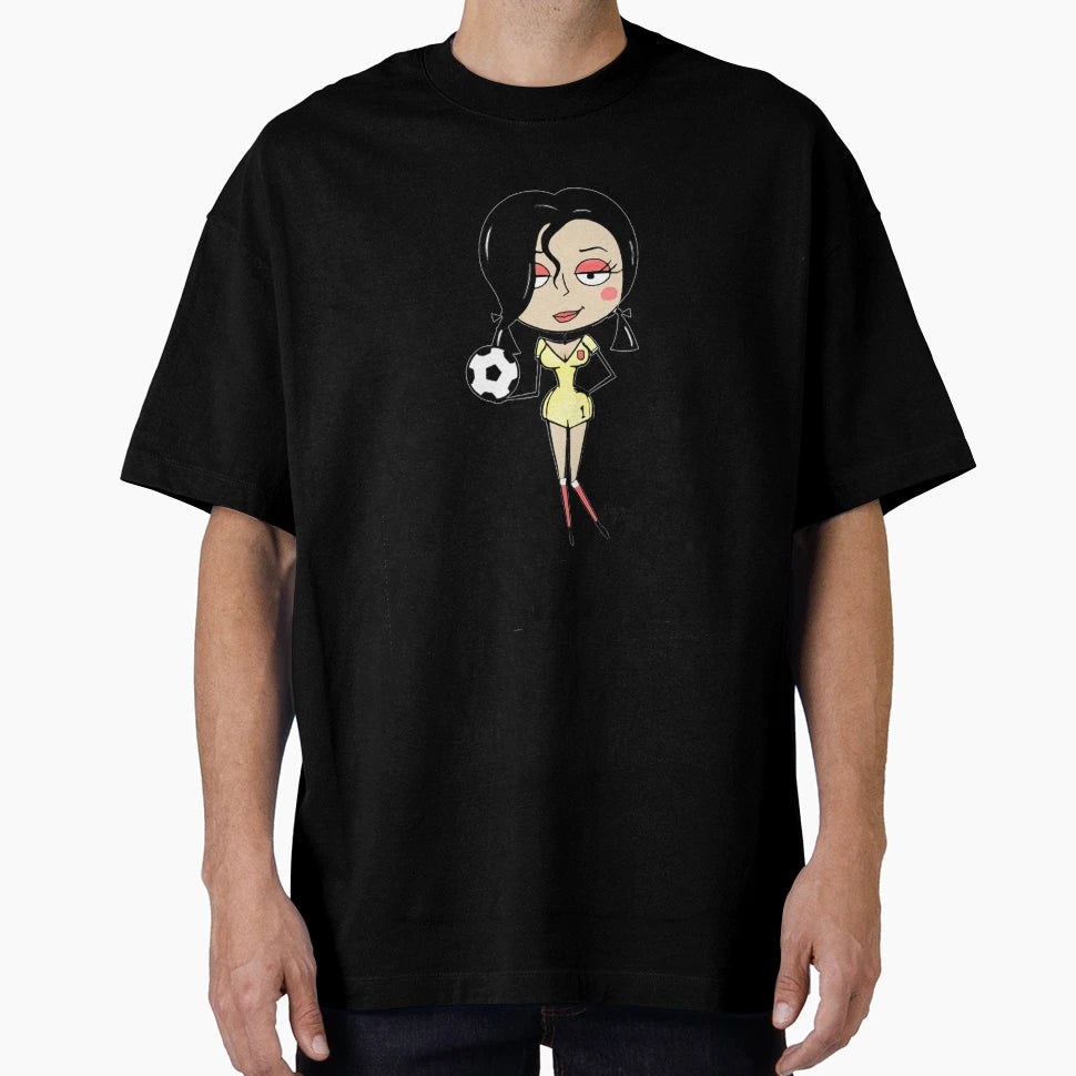 Sexy Football Soccer Strip Role Play T-Shirt - Aesthetic Graphic Unisex - T-Shirt, Sweatshirt, Hoodie