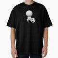 White Comic Character Playing T-Shirt - Fun Novelty Design for Adults - T-Shirt, Sweatshirt, Hoodie