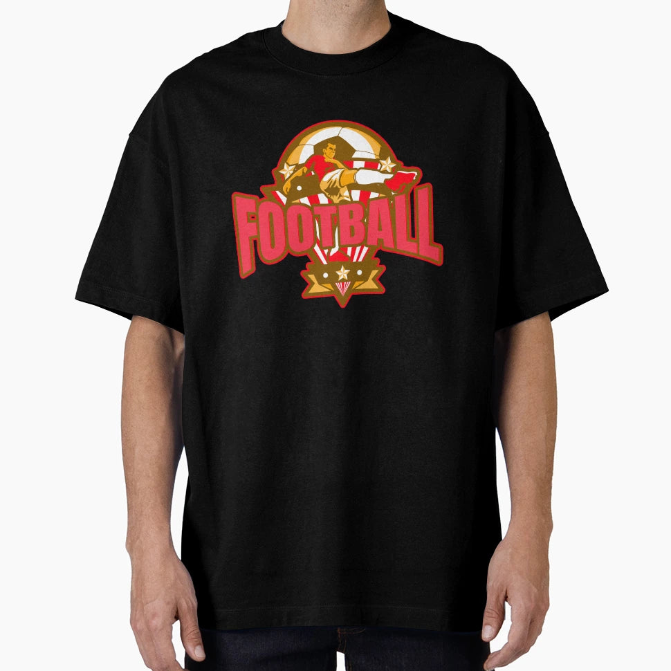 Striking Football Stance Beautiful Game T-Shirt - Unique Graphic Unisex - T-Shirt, Sweatshirt, Hoodie