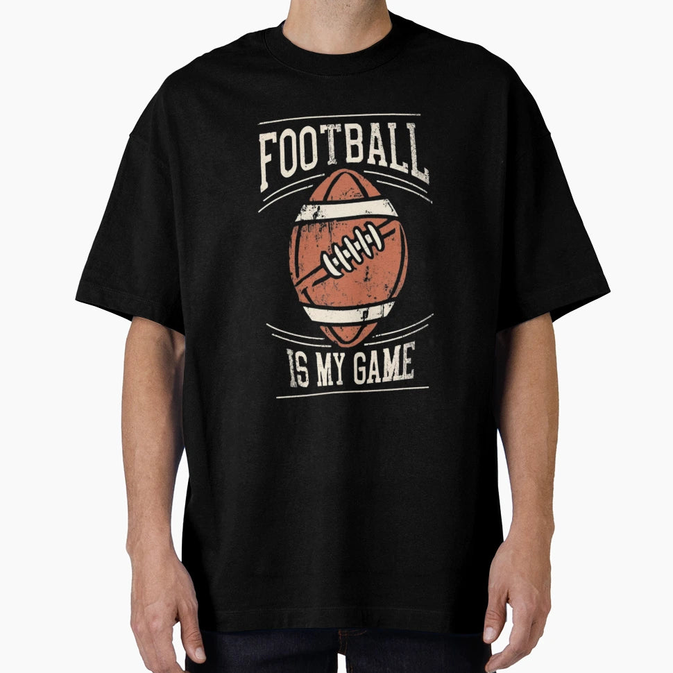 Football Is My Game T-Shirt - Aesthetic Graphic Men Women - T-Shirt, Sweatshirt, Hoodie