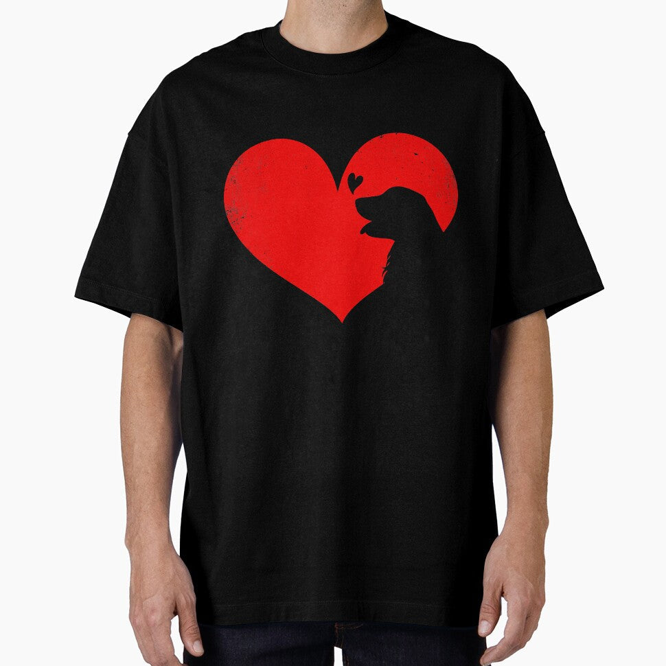 Valentines Day Retro Hearts Golden by linhchau98 - Adult & Kids T-Shirts, Sweatshirts & Hoodies apparel design preview 1