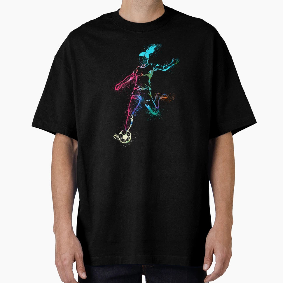 Womens Football Football Graffiti T-Shirt - Casual Everyday Wear Unisex - T-Shirt, Sweatshirt, Hoodie