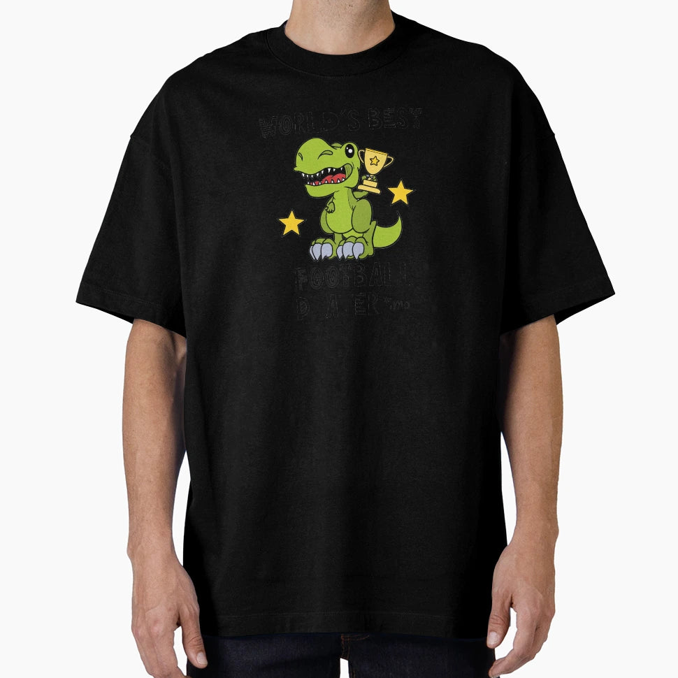 Worlds Best Football Player Funny T-Shirt - Custom Art Print for Adults - T-Shirt, Sweatshirt, Hoodie