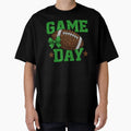 Glitter Football Game Day Sparkly T-Shirt - Fun Novelty Design Unisex - T-Shirt, Sweatshirt, Hoodie
