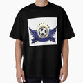Foot Ball Logo T-Shirt - Novelty Apparel Unisex - T-Shirt, Sweatshirt, Hoodie